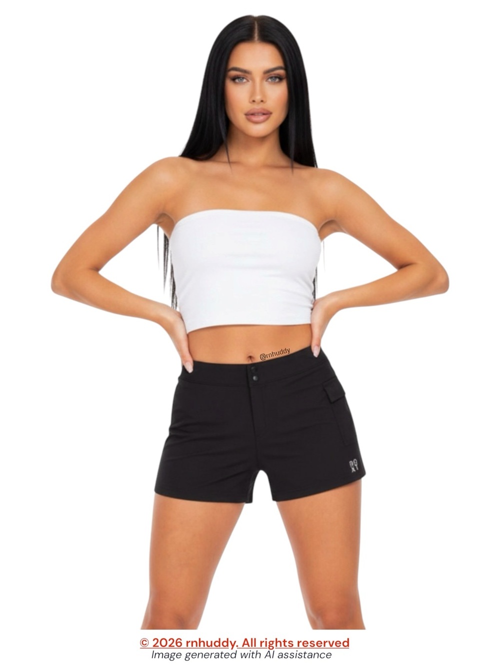 Roxy XS black snap button board shorts